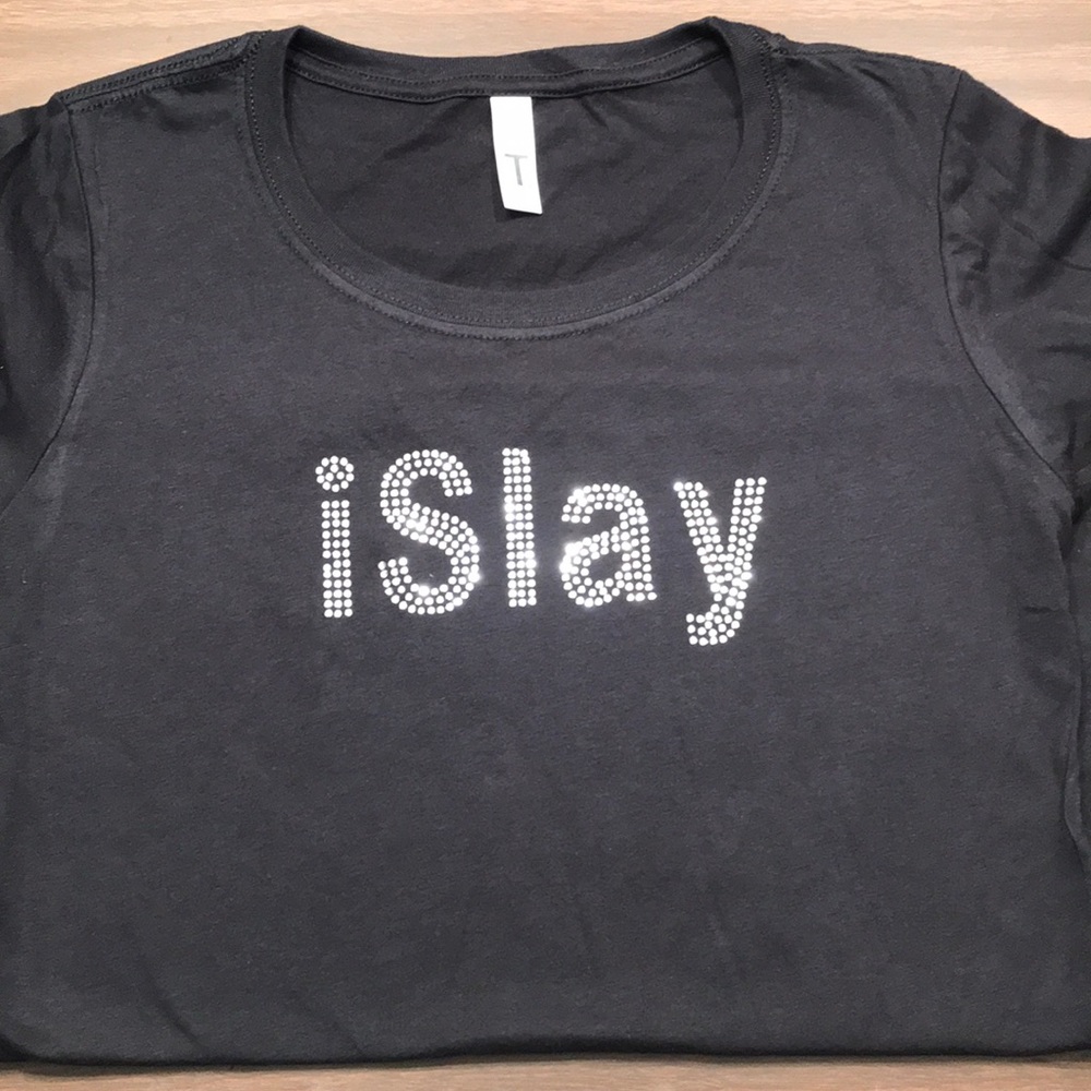 “ISlay” Rhinestone T-Shirt